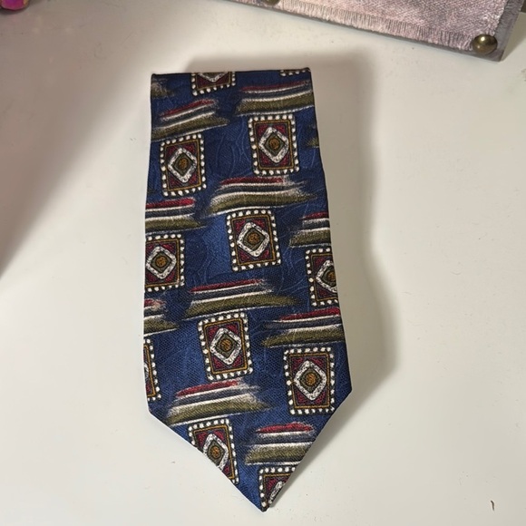 Vintage Monsieur Givenchy Blue Tie - Picture 1 of 3